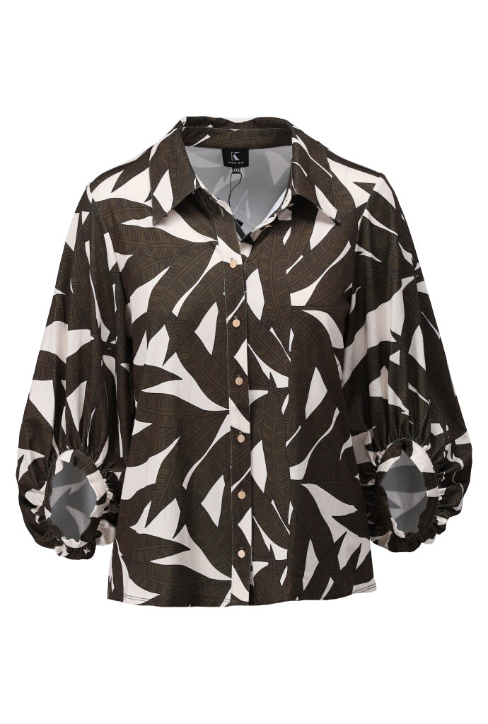K-design - Blouse met print (A126P910) - What Els!
