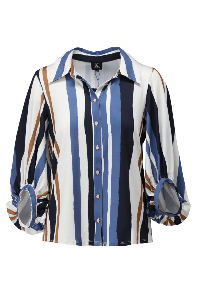 K-design - Blouse met print (A126P913) - What Els!