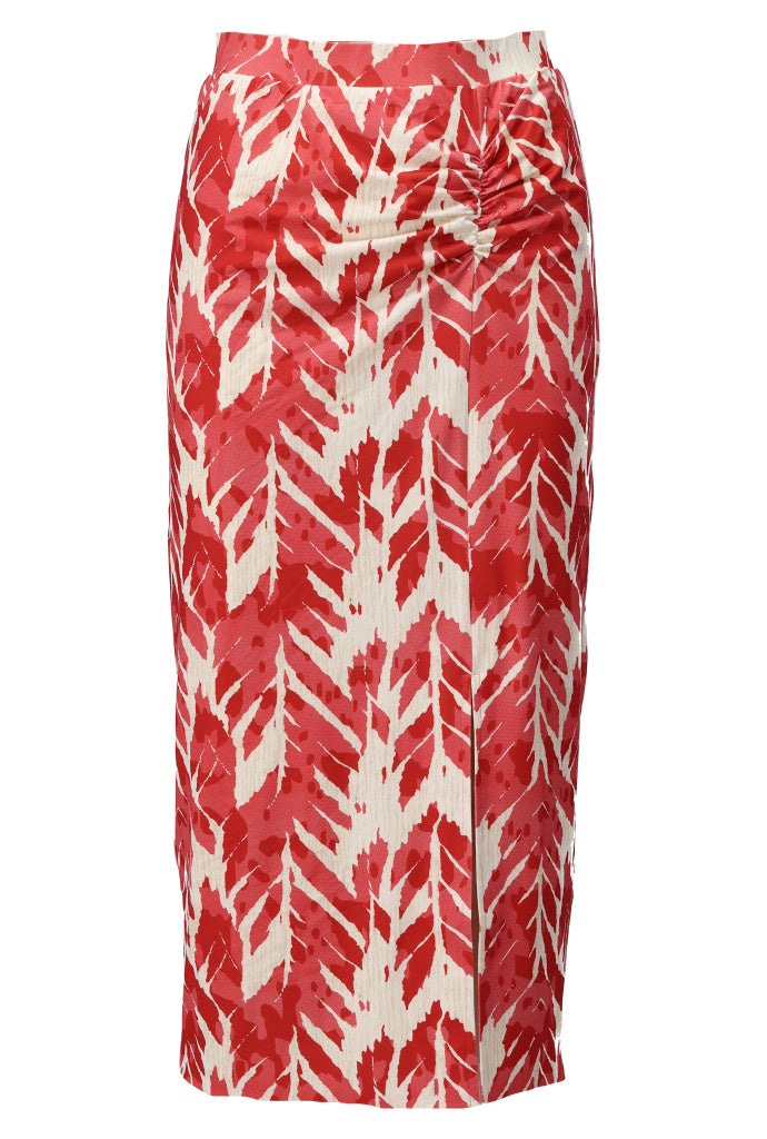 K-design - Rok met print en split (A127P906) - What Els!