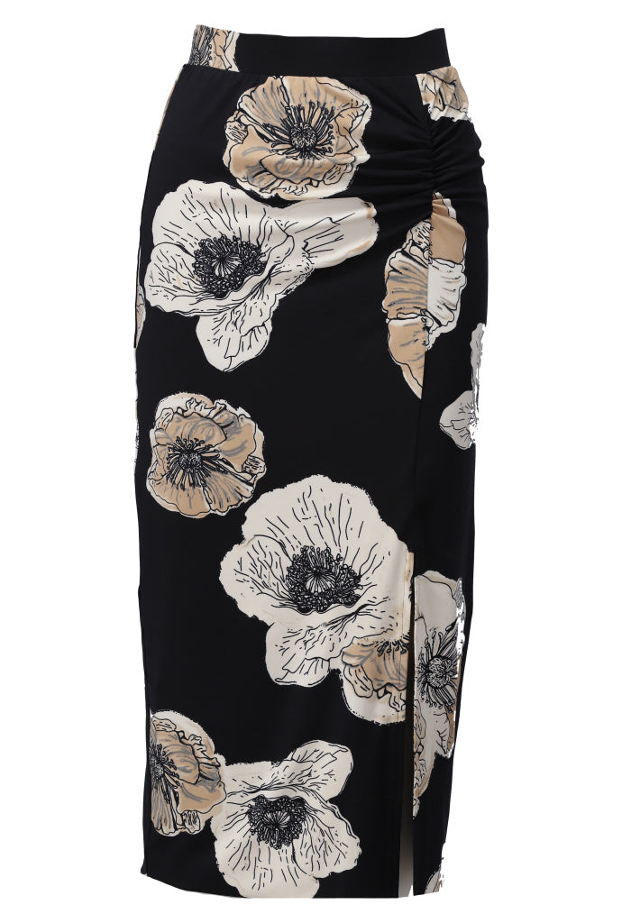 K-design - Rok met print en split (A127P908) - What Els!