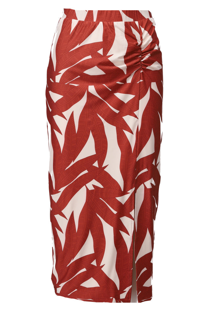 K-design - Rok met print en split (A127P909) - What Els!