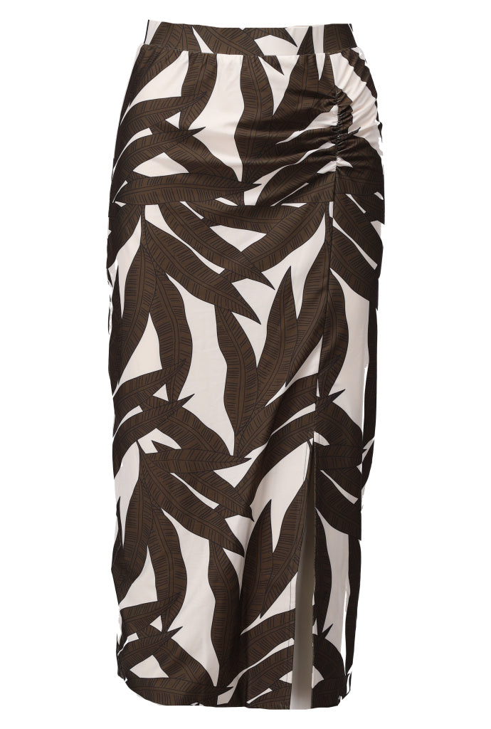 K-design - Rok met print en split (A127P910) - What Els!