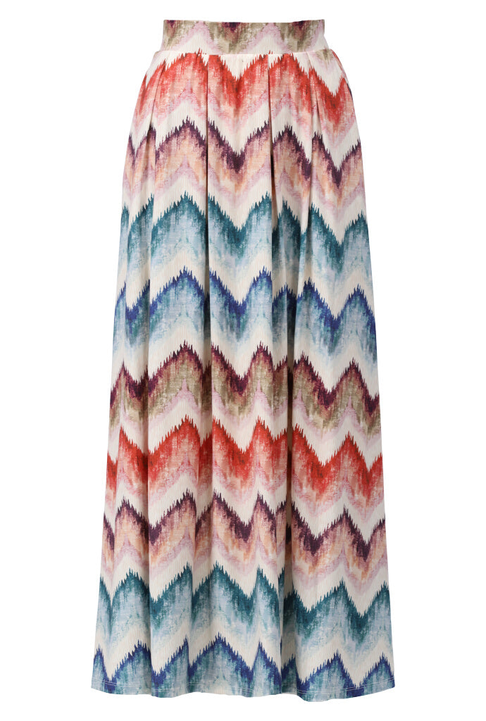 K-design - Maxi rok met print (A200P986) - What Els!
