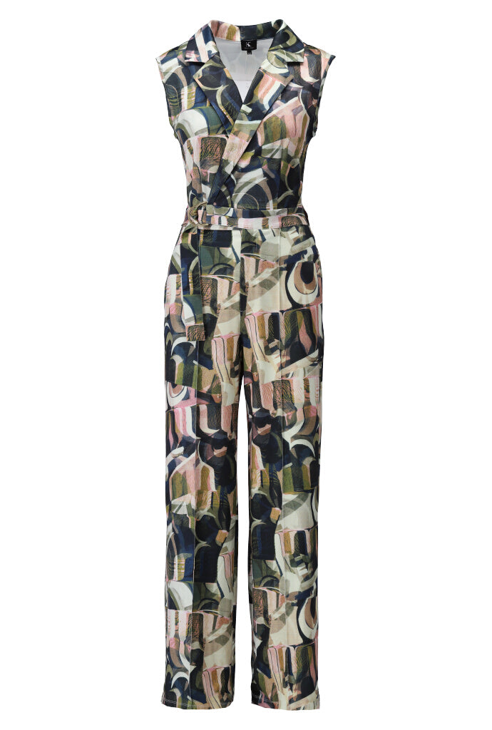 K-design - Jumpsuit met print (A205P995) - What Els!