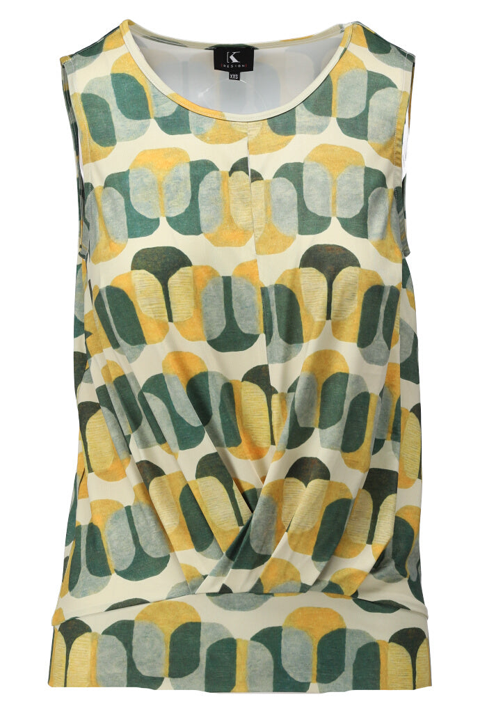 K-design - Top met print (A209P985) - What Els!