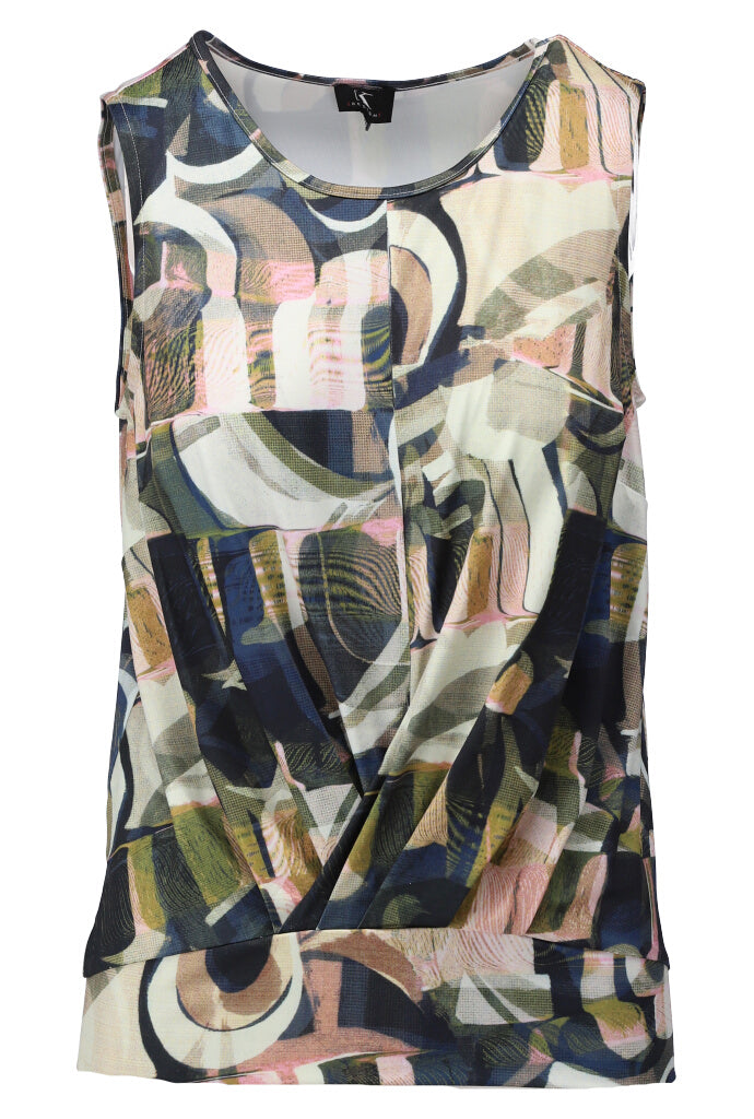 K-design - Top met print (A209P995) - What Els!