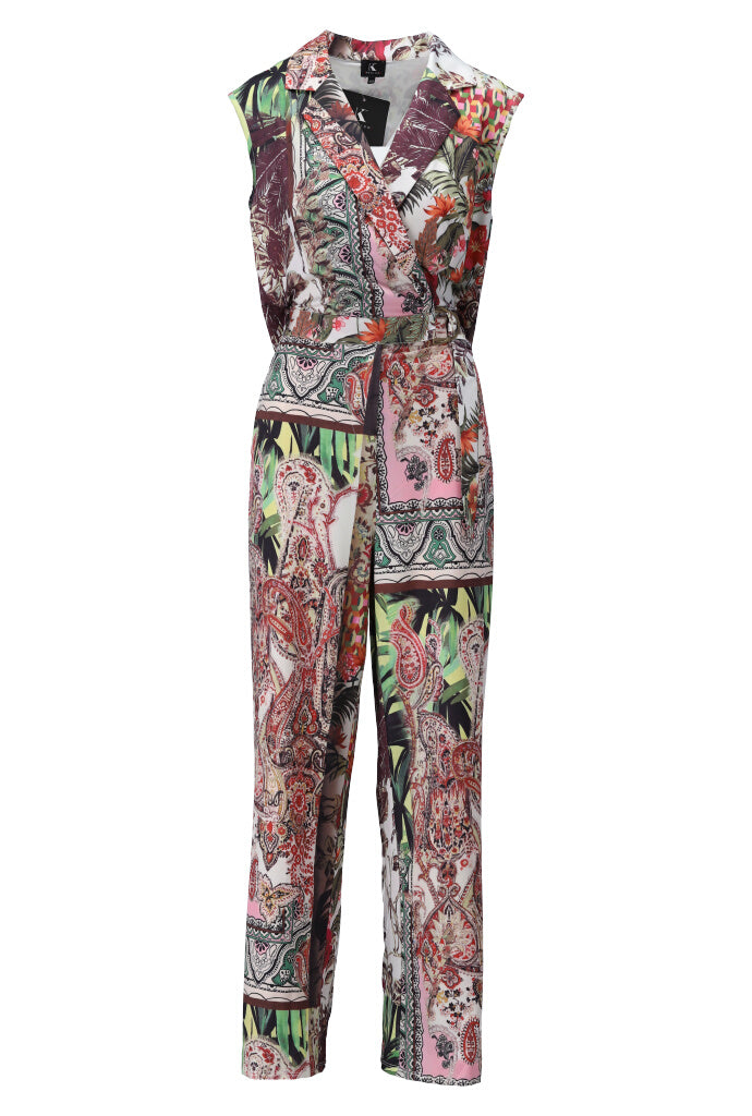 K-design - Jumpsuit met print (A332P939) - What Els!