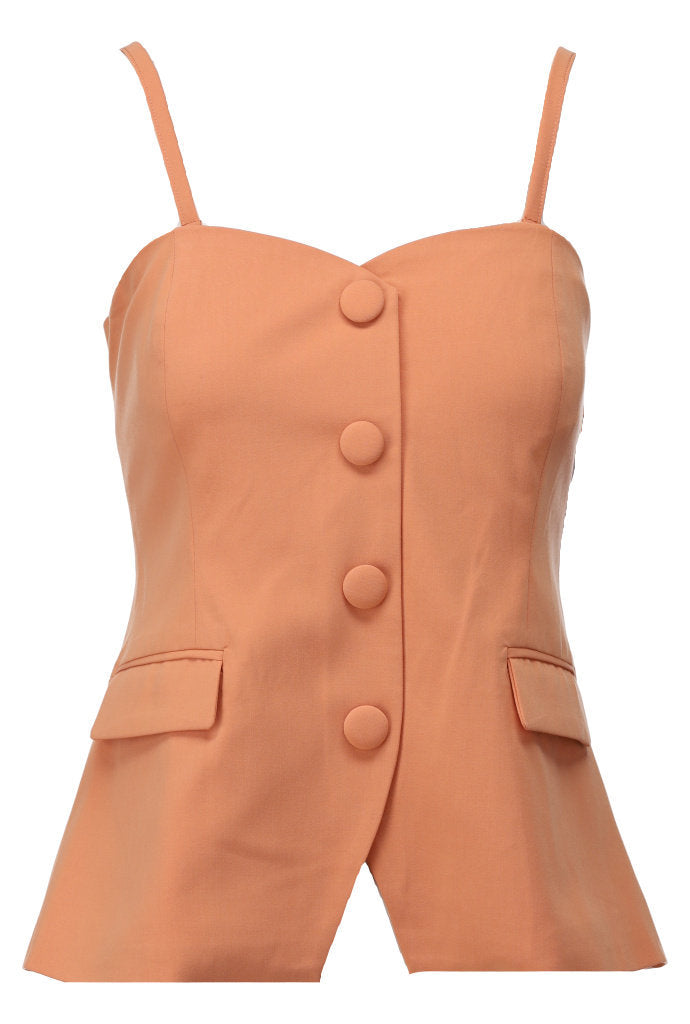 K-design - Bustier kostuum stijl (A607Coral gold) - What Els!