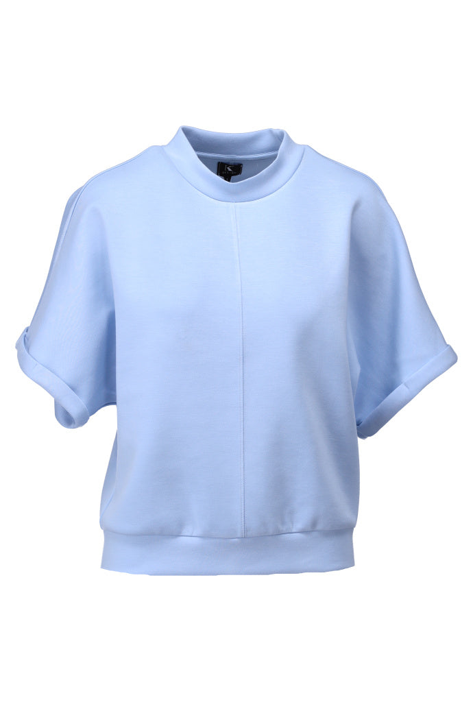 K-design - Basis top ronde hals (A700Light blue) - What Els!