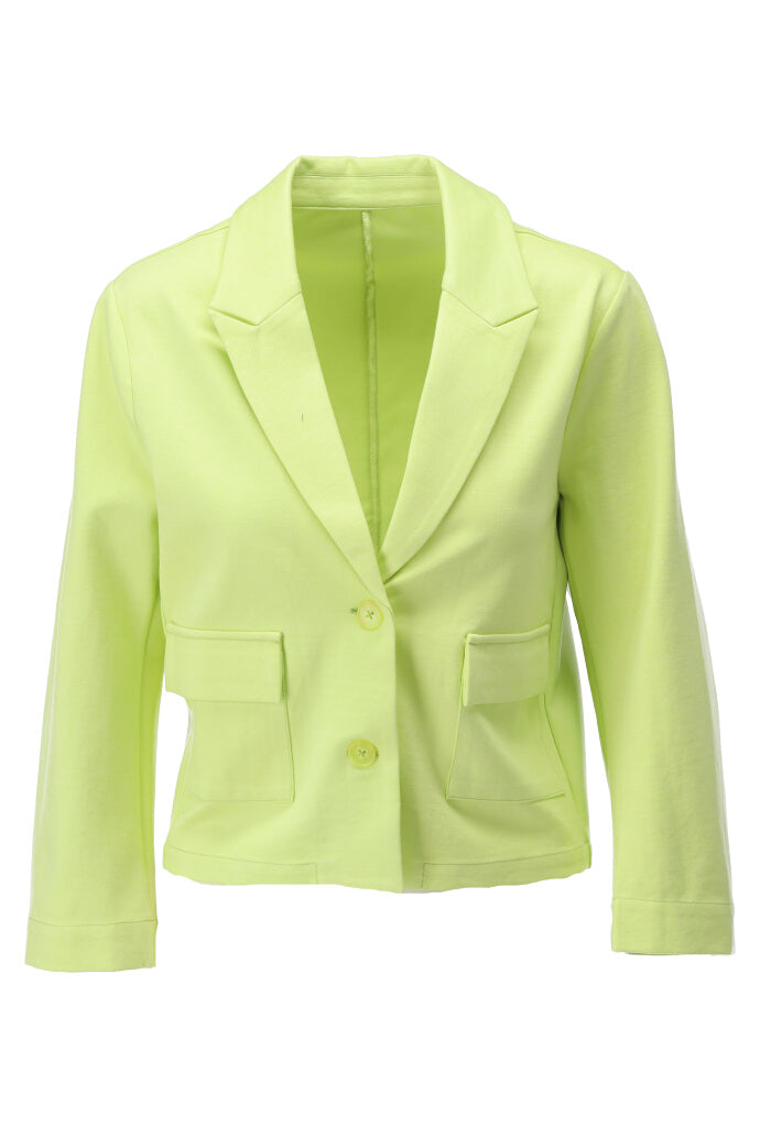 K-design - Blazer met zakjes (A717Sunny lime) - What Els!