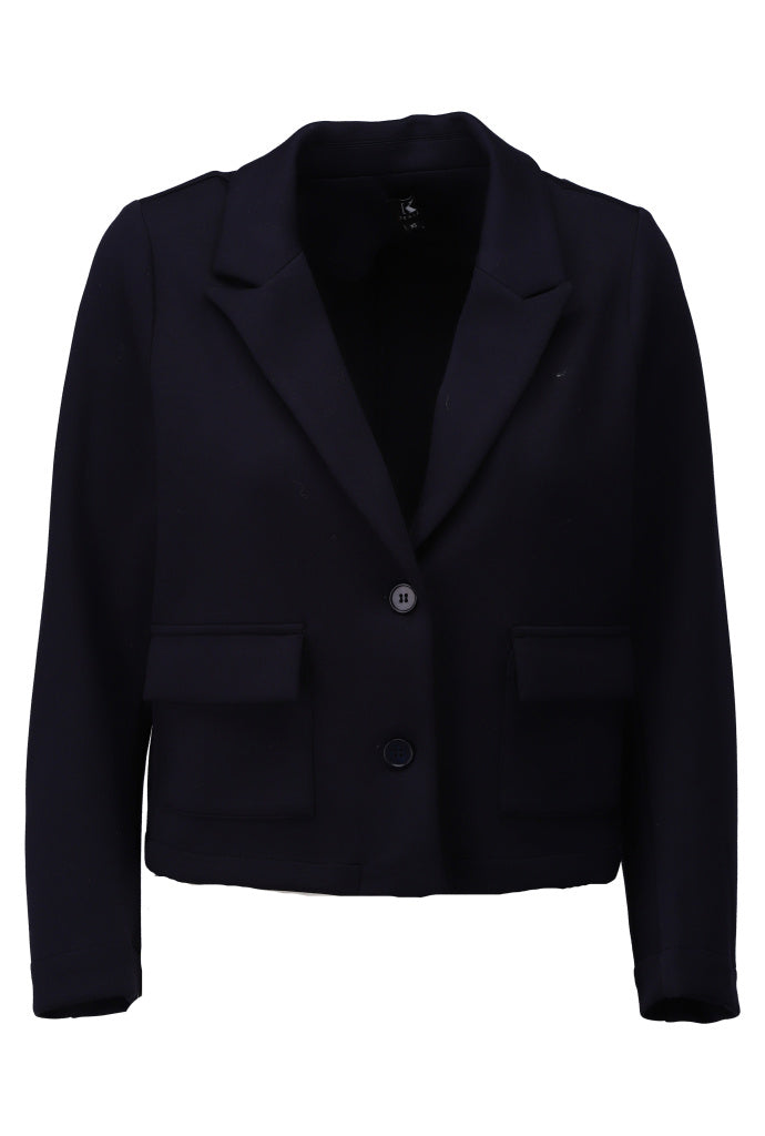 K-design - Blazer met zakjes (A717Navy blazer) - What Els!