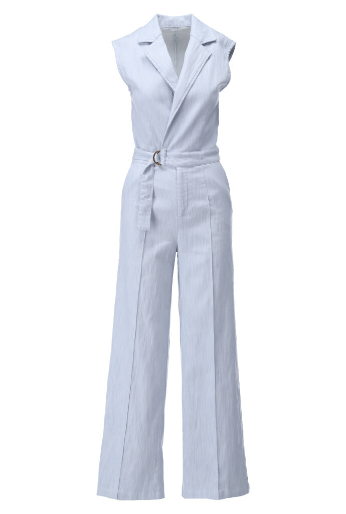 K-design - Jumpsuit in jeans look (A736Light blue jeans) - What Els!