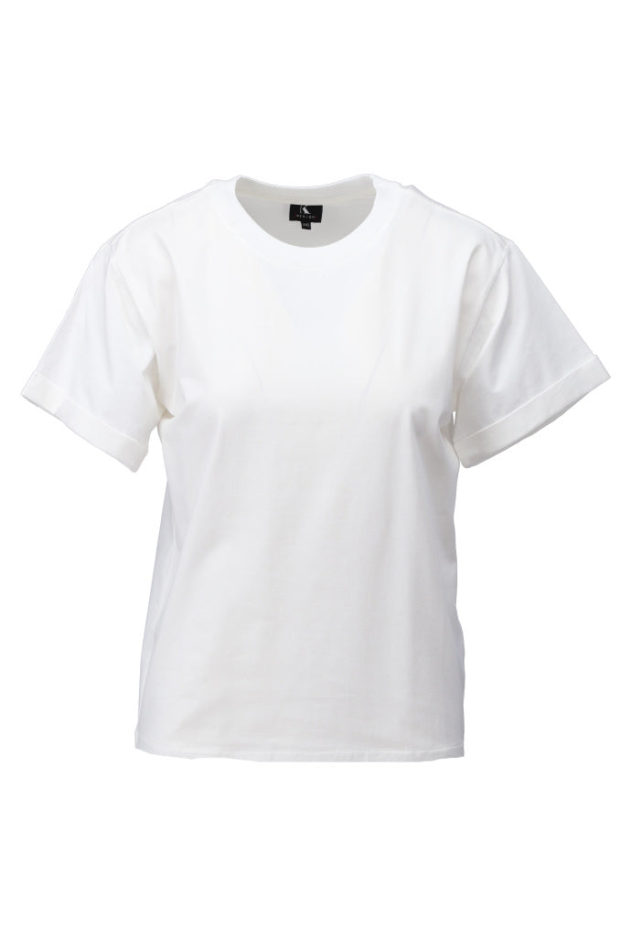 K-design - T-shirt met ronde hals (A791White) — packshot ecru