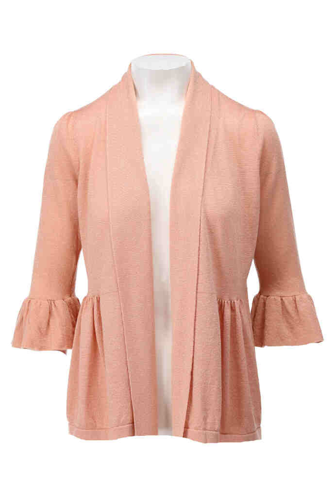 K-design - Gilet (A821Peach lurex) - What Els!