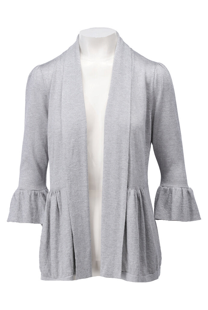 K-design - Gilet (A821Silver lurex) - What Els!
