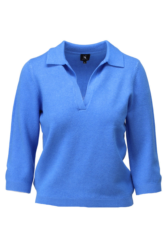 K-design - Pull met polo kraag (A828Marina) - What Els!