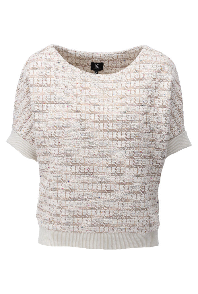 K-design - Pull met vleermuismouwen (A871P972) - What Els!