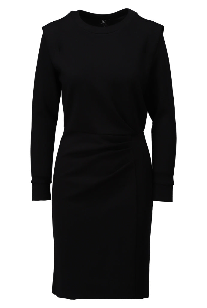 K-Design - Jurk met plooitjes (B633)
