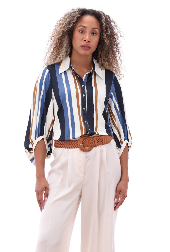 K-design - Blouse met print (A126P913) - What Els!