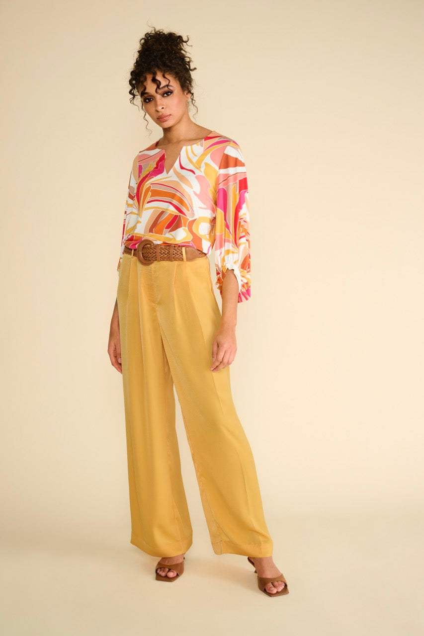 K-design - Top met print (A302P943) - What Els!