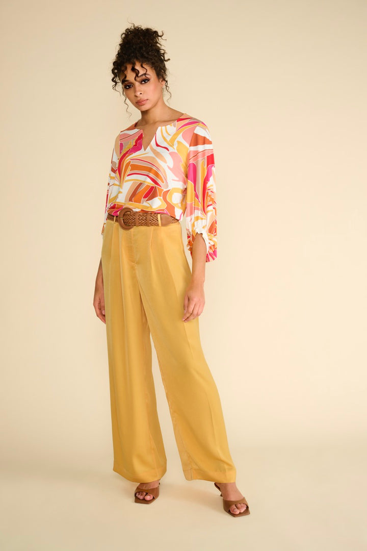 K-design - Top met print (A302P943) - What Els!