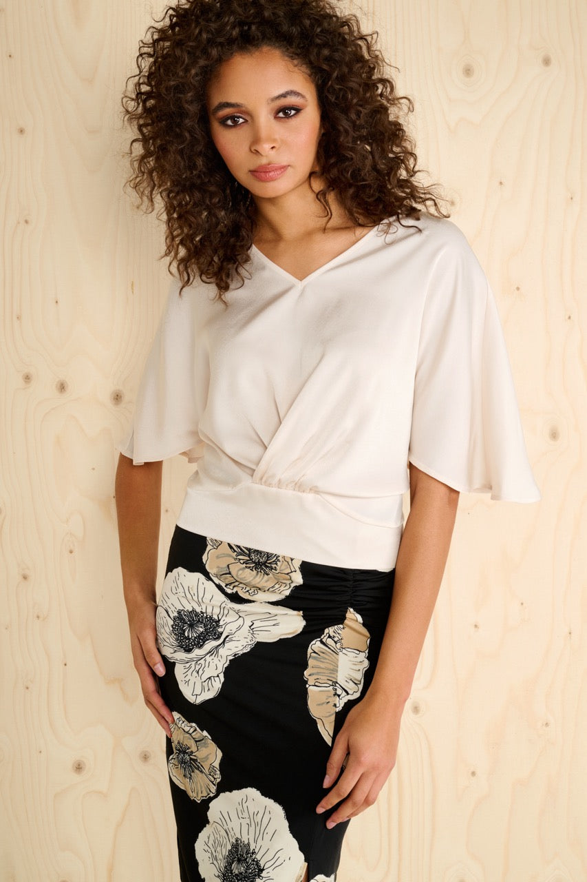 K-design - Rok met print en split (A127P908) - What Els!