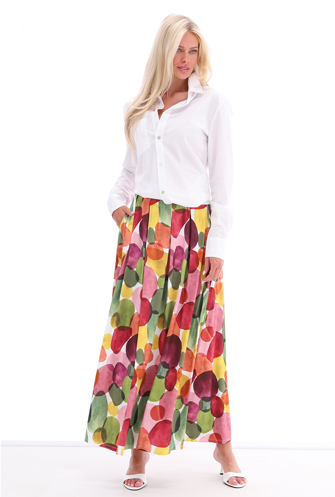 K-design - Maxi rok met print (A200P977) - What Els!
