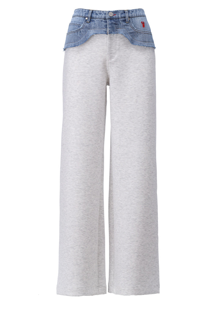 You're my lobster - Broek met jeans details (C171L)