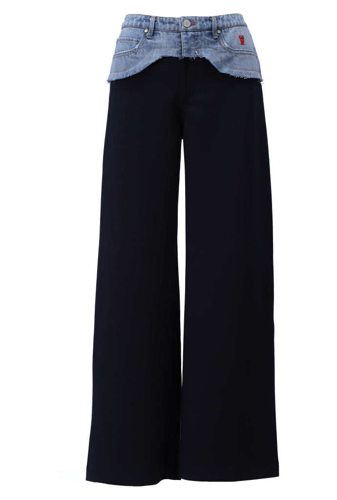 You're my lobster - Broek met jeans details (C171L)