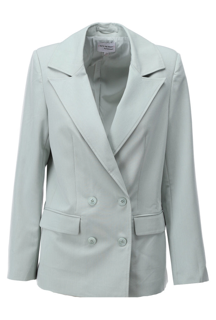 You're my lobster - Blazer met dubbele knopenrij (C502L)
