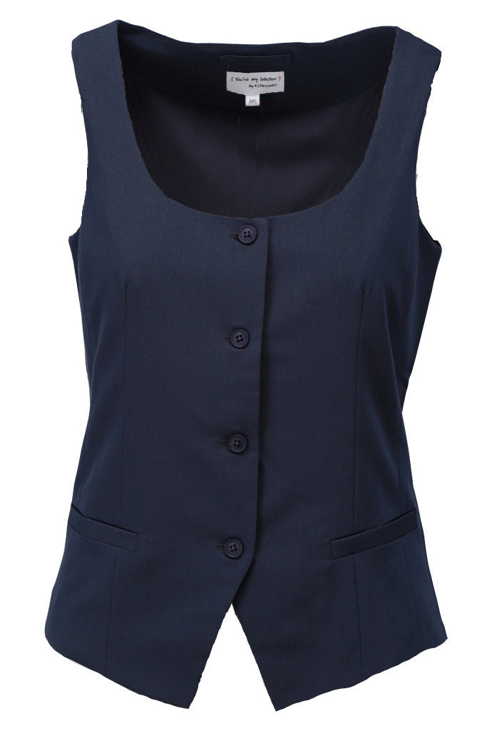 You're my lobster - Gilet met knopen (C503L)
