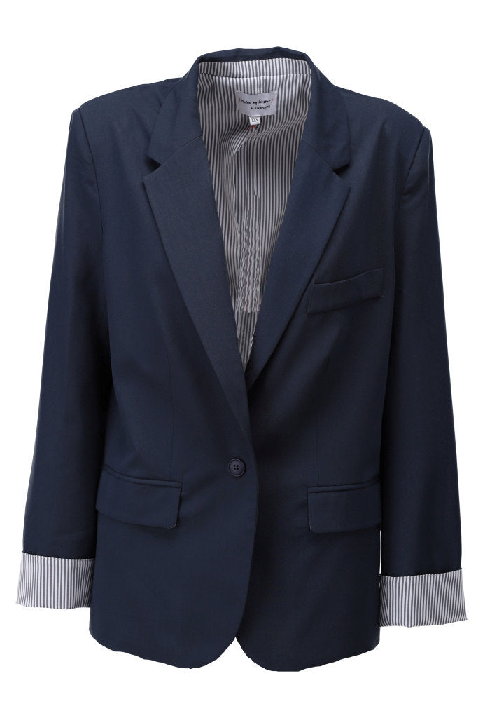 You're my lobster - Blazer met gestreepte voering (C507L)