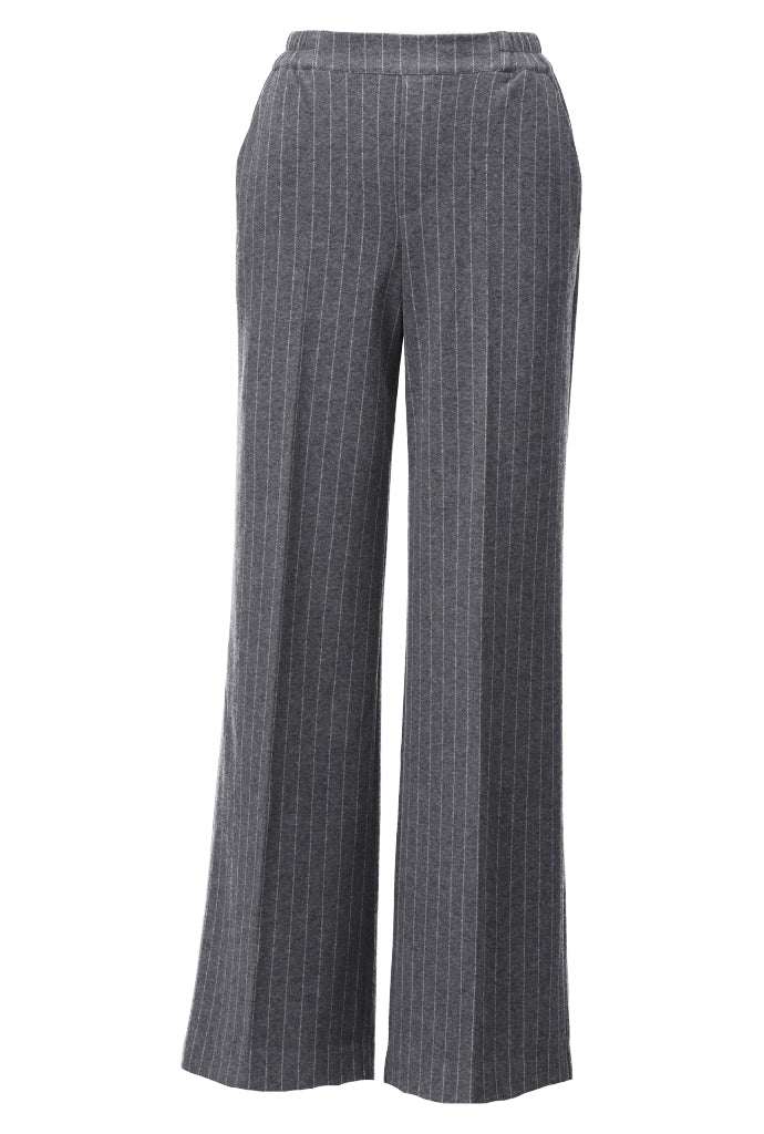 Broek met krijtstreep - D401L