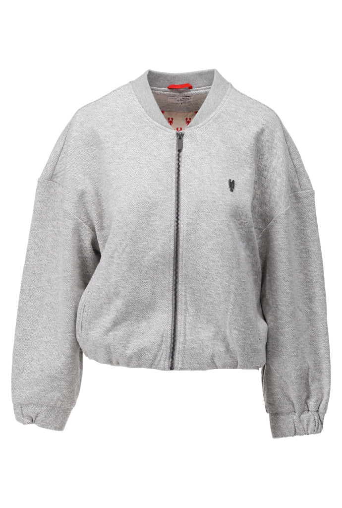 Soft touch bomber jasje - D411L