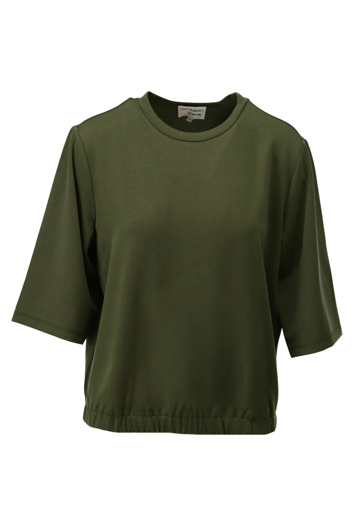 Top met ronde hals - D451L