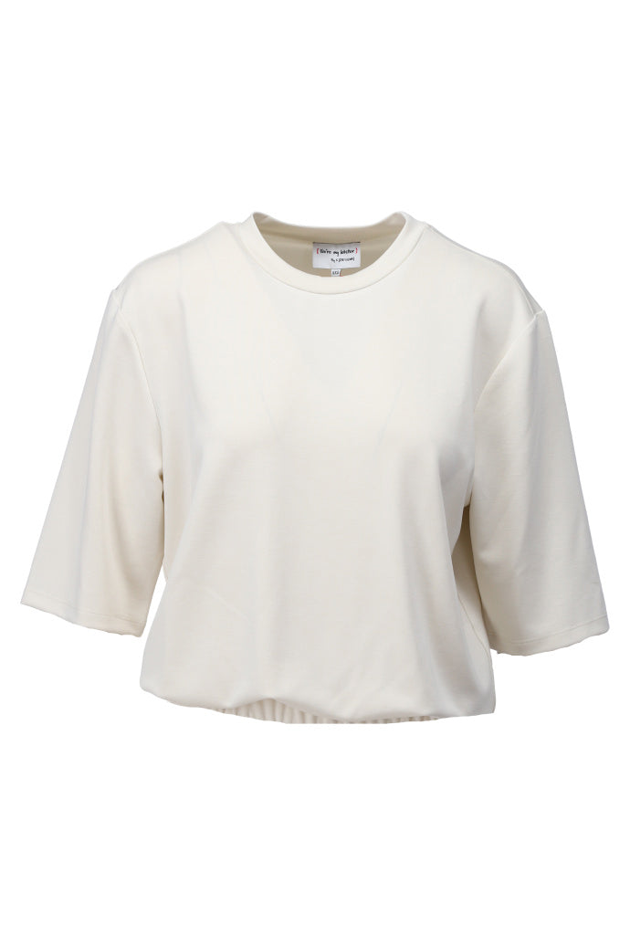 Top met ronde hals - D451L