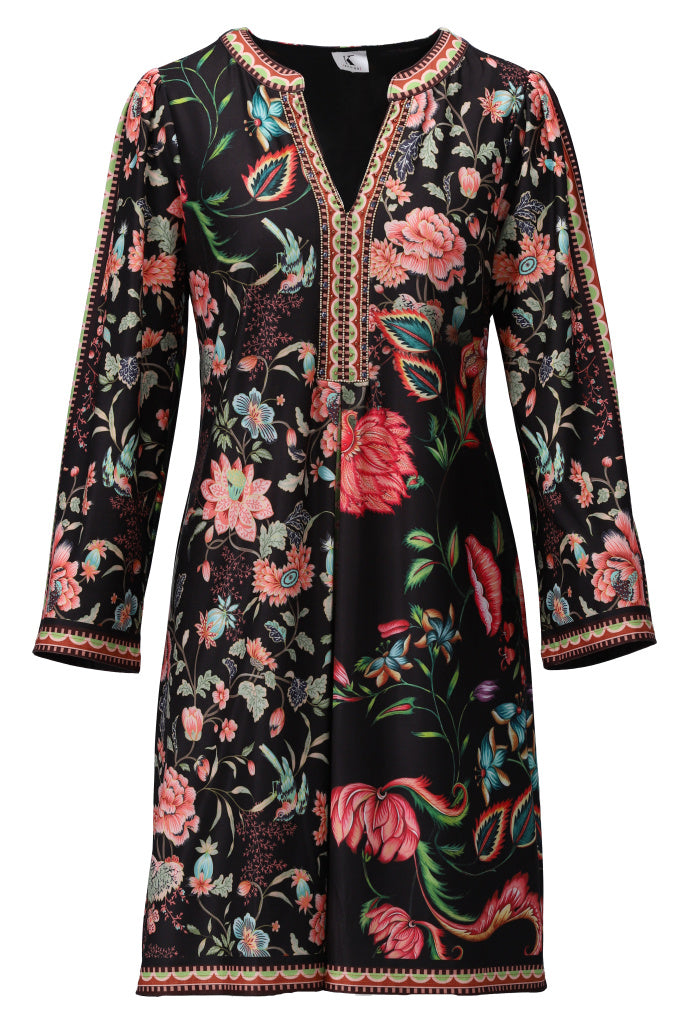 K-design — Jurk met bloemenprint (P177/P178) — packshot