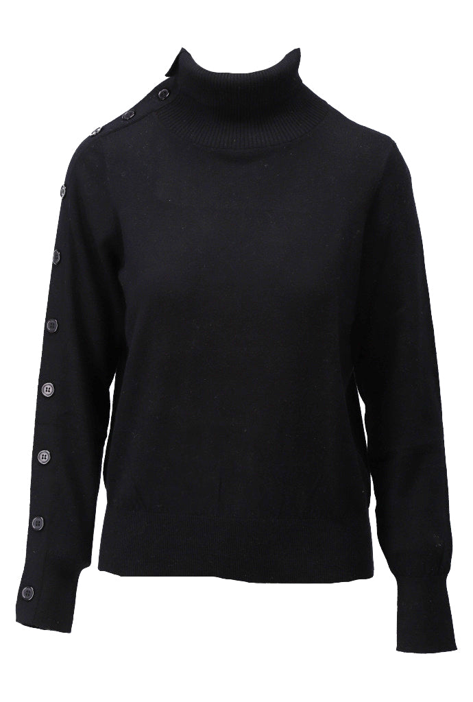 Pullover met knopen - D804L