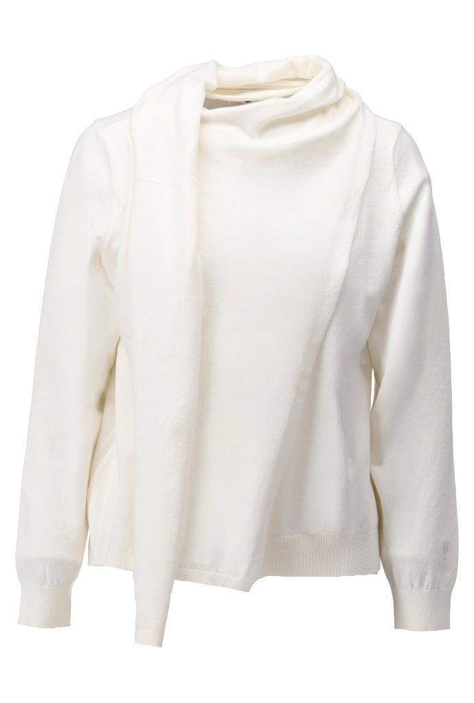 Pull met sjaal - D806L