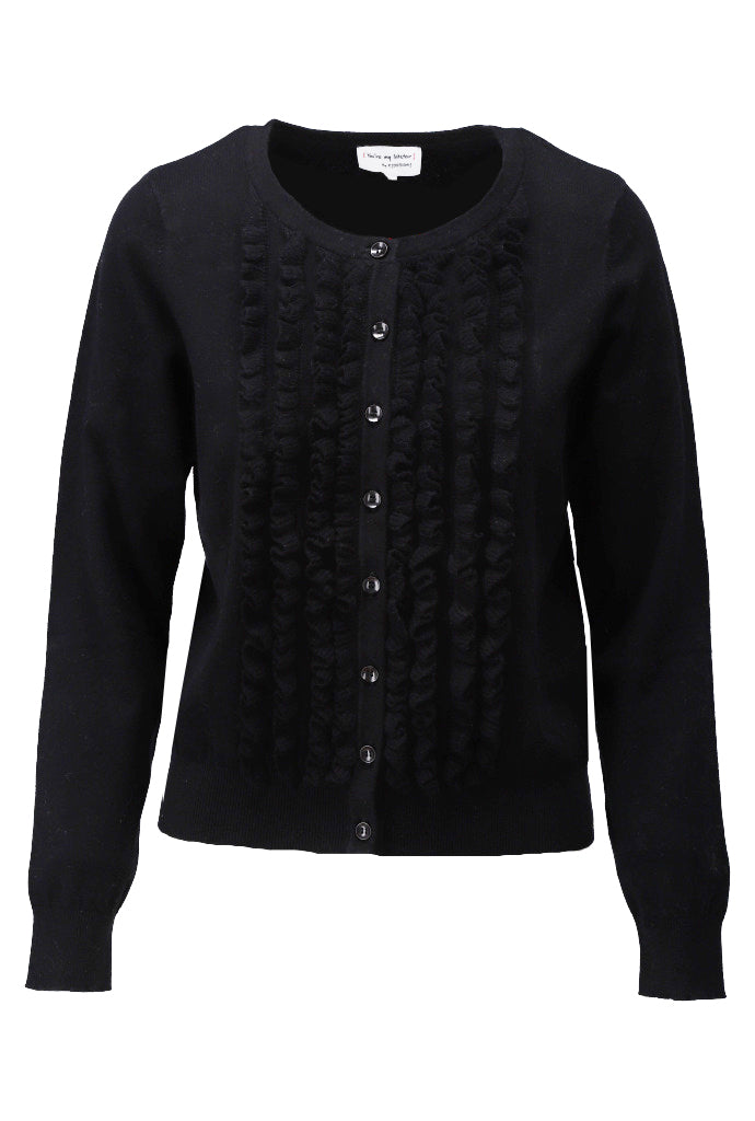 Vest met ruches - D807L