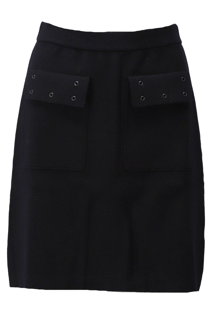 Gebreide rok met fantasie - D816L