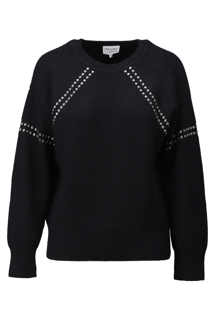 Pullover met studs - D820L