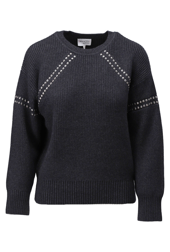 Pullover met studs - D820L