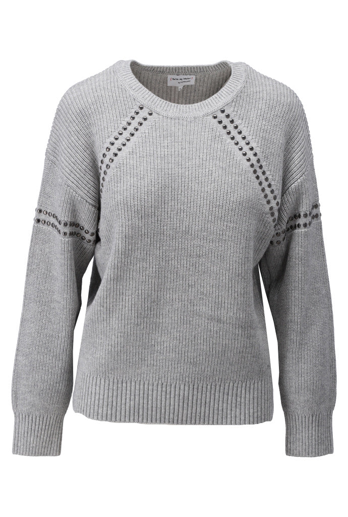 Pullover met studs - D820L