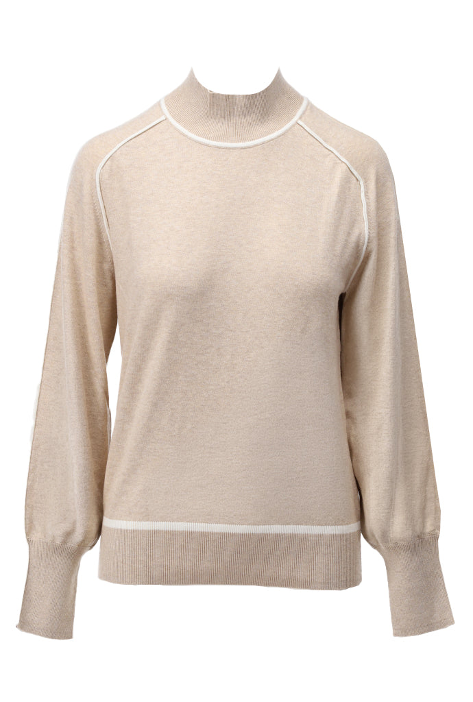 Pullover opstaande kraag - D826L