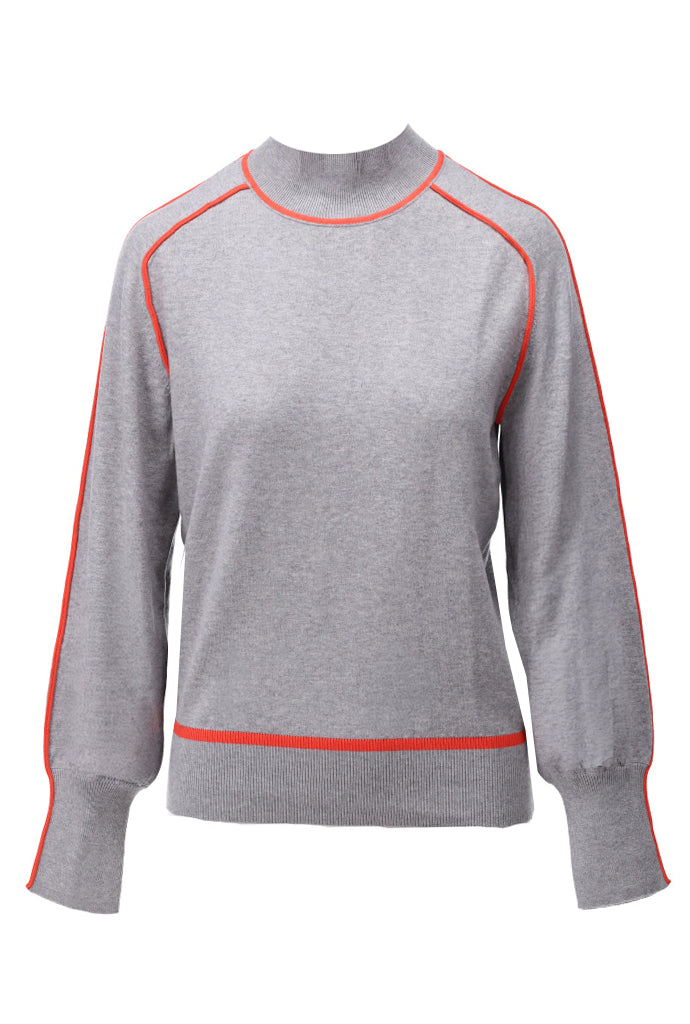 Pullover opstaande kraag - D826L