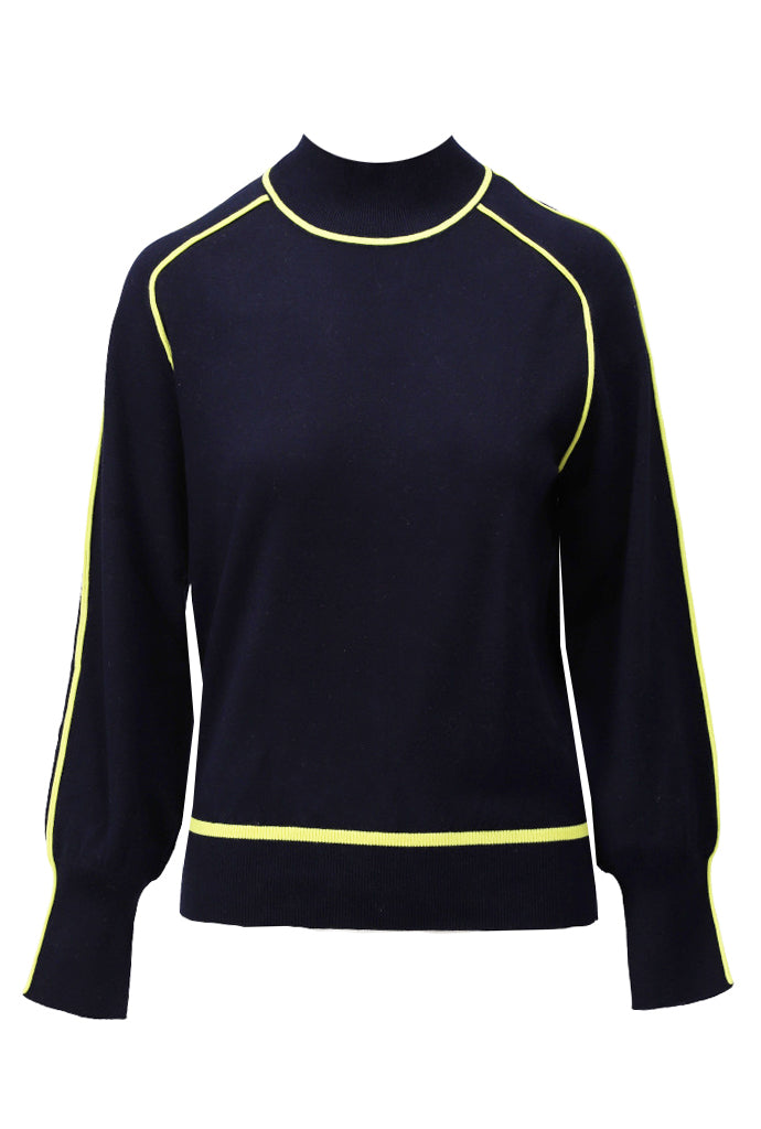 Pullover opstaande kraag - D826L