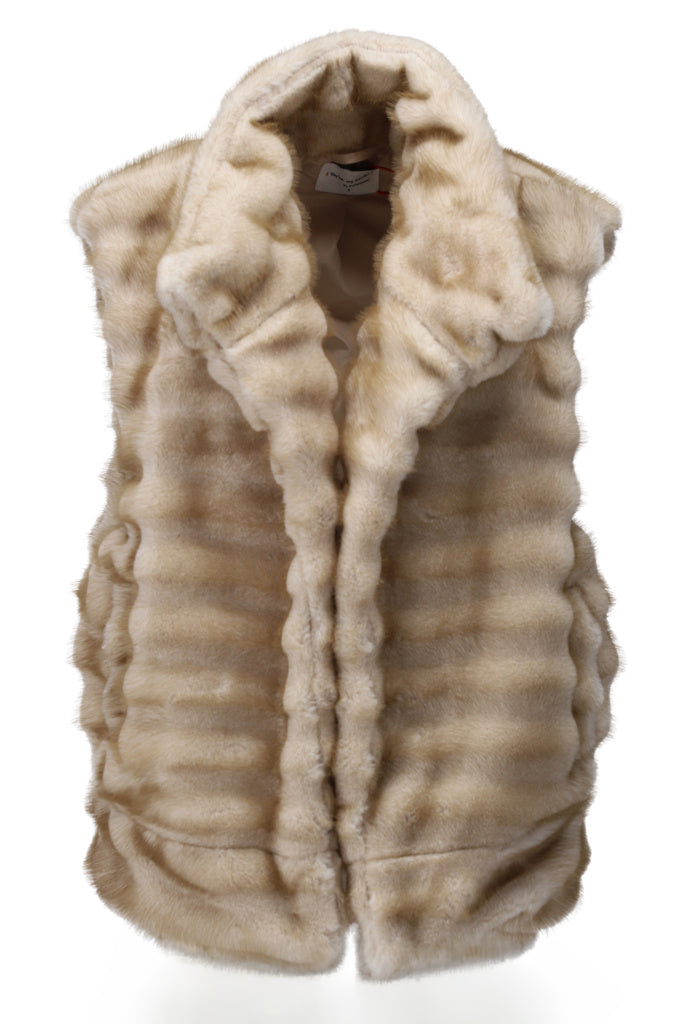 Bont gilet met zakjes - D951L