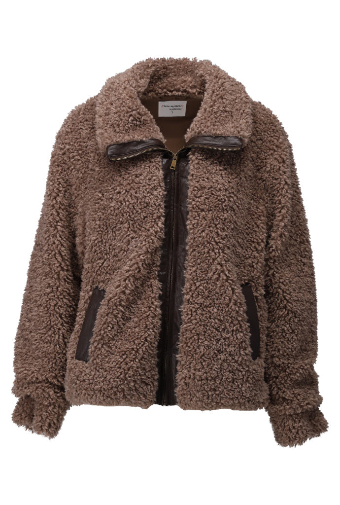 Teddy jas met rits - D954L
