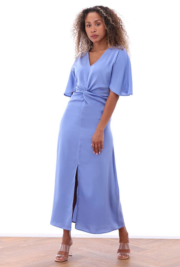 K-design - Robe Maxi V Hals